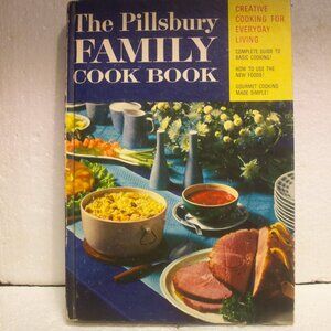 Vintage The Pillsbury Family Cookbook Copyright 1963